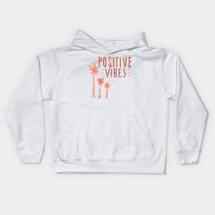 Tropical paradise and positive vibes! Kids Hoodie